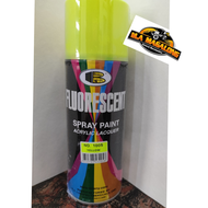 BOSNY SPRAY PAINT FLUORESCENT YELLOW NO. 1005 ( ACRYLIC LACQUER )