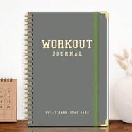 Fitness Workout Journal For Women & Men, A5(5.5" X 8.2") Workout Log Book Planner For Tracking, Prog