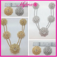 RANTAI LELAKI SET ,RANTAI + DOKOH STOK SEDIA ADA (RL7+K1005)