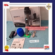 A157 MIC WIRELES SINGLE SONY SN 900 DYNAMIC KARAOKE VOCAL Microphone Wireles Resiver Mini MIK MIC MI