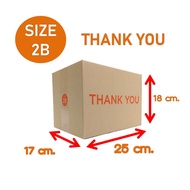 ! Box 2B Parcel Thank You Postal Impresses People Set Up Real Delivery