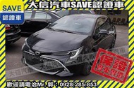 賞車防疫專案!【SAVE大信汽車】2022年式 Corolla Sport 全新未開車 現折10萬!
