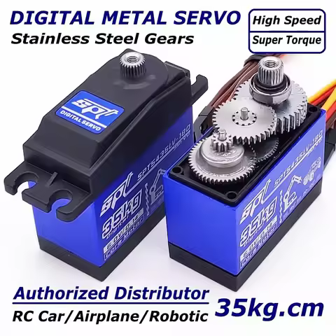 SPT5435LV SPT5535LV 35kg Large Torque Digital Standard Servo Water Proof For 1:8 1:10 RC Car Climber