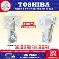 GR-M35MD GR-M38MD GR-M43MD GR-M48MD TOSHIBA FRIDGE DAMPER THERMOSTAT D703 D713