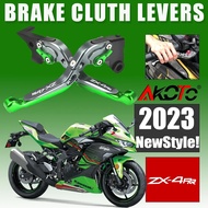 Motorcycle Accessories Adjustable Folding Extendable Brake Clutch Levers FOR KAWASAKI NINJA ZX4RR ZX