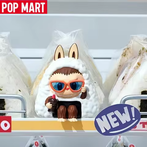POPMART THE LABUBU MONSTERS WACKY MART Series Blind Box Guess Bag Original charm Girl festival gift 