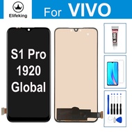 6.38 LCD สำหรับ VIVO S1 Pro Glabal 1920 PD1945F_EX แสดงหน้าจอสัมผัสเปลี่ยนชิ้นส่วนด้วยเครื่องมือ + ก