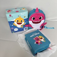 Montessori Pinkfong Baby Shark My First Book & Backpack Set 蒙特梭利布書