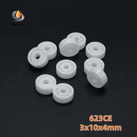 1P High-Performance Fishing Ceramic Bearings | ZrO₂ Full Ceramic, ABEC-9, Oil-Free | Models: 623CE (