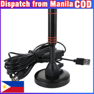 Hd Indoor Amplified Digital Tv Antenna 200 Miles Ultra Hdtv With Amplifier IEC male head（COD）