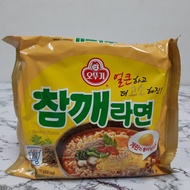 โอโตกิ รามยอนน้ำมันงา OTTOGI SESAME RAMEN บะหมี่กึ่งสำเร็จรูปเกาหลี มาม่าเกาหลี 오뚜기 참깨라면