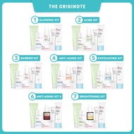 The Originote BUNDLE 6in1 KIT Facial Wash Toner Serum Moisturizer Sunscreen Eye Serum: ACNE KIT, GLO