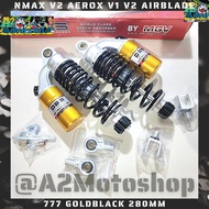 Aerox NMAX V2 2020 2021 Shock Absorber Adjustable 280mm 310mm DBS Japan Technology Shocks Airblade