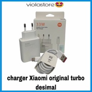 100% Original Xiaomi Charger Type C Fastcharging Turbo Charger