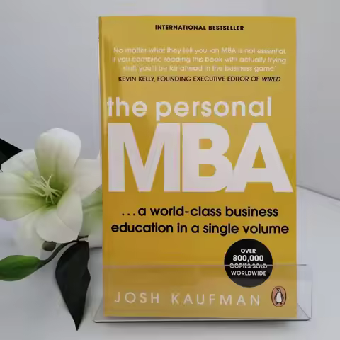 The Personal MBA English Book Business Operation Management Entrepreneurship Self Study MBA Economic