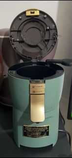 Toffy 迷你全自動咖啡機 綠色 磨豆 咖啡粉 兩用