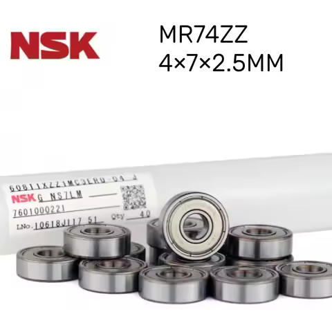 5/10pcs Japan Origin NSK Miniature High Speed bearing MR74ZZ 4*7*2.5MM