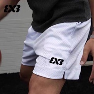 3x3 American Shorts Knee-Length Shorts Men 3V3 Basketball Training Pants Casual Sports Quick-Drying 