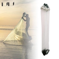 IUIU Fishing Net Fishing Fish Gill Net Floating Net Hand Throw Fishing Net Fishing Cast Net