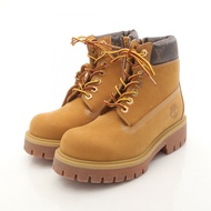 路易威登 LV Timberland 6吋短靴 #7.5 皮革 棕色 米色 二手 男款