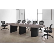D808 Racetrack Shape Meeting Conference Table 12 FT (For 10 Person)
