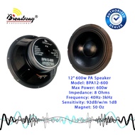 D12 600w Speaker Broadway BPA12-600 12inch 600watts speaker