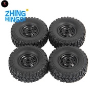 XS 4Pcs 65mm Tire Tyres Wheel for MN D90 D99S MN-90 MN91 MN98 MN99S WPL C14 C24 C24-1 C34 B14 B24 B3