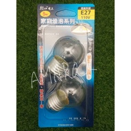 Asahi Denko Family Bulb Series 5W Clear Light 2pcs E27-105C-2