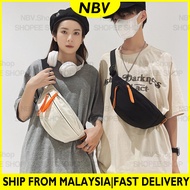 NBV Unisex Sling Bag with Buckle Nylon Colour Pocket Bag Unisex Bag Viral Minimalist Style Cityboy S