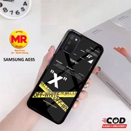 CASE SAMSUNG A03S CASING SAMSUNG A03S MOTIF OFFWHITE Pure case casing aero softcase case hp casing h