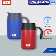 555 Stainless Steel Vacuum Thermal Office Mug 500ml (Latest Model) - Keep Hot Warm/Cold Cool