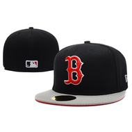 Good Sale M.l.b. Boston Red Sox  Men Women Unisex 59FIFTY Fashion Fitted Cap with Close Full Fit Fit