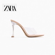 Zara Women's Shoes Transparent Plastic Fashion High Heel Sandals 3314110 087