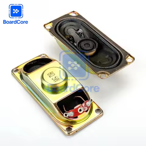 2PCS 30x70MM 8Ω 5W LCD TV Speaker Ultra-thin 3070 Speaker 8 Ohm 5 Watt for Smart TV/Monitor