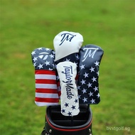 Taylor May Limited Edition Golf Club Cover No. 1 Wood Head Cover Protective Cap Cover American Star 
