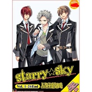 DVD ANIME STARRY SKY (TV 1 - 26 END) DVD