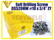 VERYWELD DS520HW Self Drilling Screw Roofing Awning Hexagon Head / Skru Shera Plank