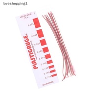loveshopping1 PL-A Bearing Plastic Clearance Gauge Measuring Clearance Gauge 0.025-0.175 Mm Bearing 