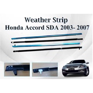 HONDA ACCORD SDA 2003-2007 CAR  OUTSIDE WINDOW  MOULDING WEATHER STRIP SEAL BELT WEATHER STRIP PLAST