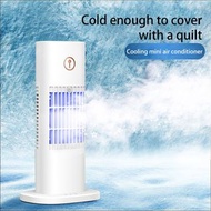 Portable Mini Air Conditioning Fan USB Spray Type Water Cooling Fan Desktop Air Cooler Freestanding 