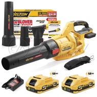 DELTON เครื่องเป่าลมไร้สาย เครื่องเป่าลม 4000W เครื่องเป่าใบไม้ไร้สาย Cordless Leaf Blower แบตเตอรี่