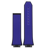 Fit Hublot Hengbao Watchband Yuki Big Bang Classic Fusion Big Bang Tattoo Silicone Watch Strap Men