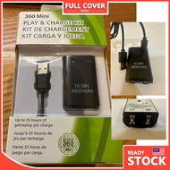 (BAT16) Compatible For Xbox360 Rechargeable Battery Xbox 360 Controller 2 in 1