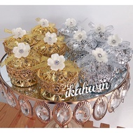 ️5pcs/Bekas Kerawang For Bunga rampai/ Bekas bunga rampai /Wedding boxes/souvenirs/Doorgifts