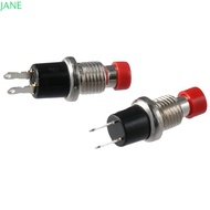 JANRY 10pcs Mini Push Button Switch, Normal Closed 1A Momentary Switches, Easy Installation NC/NO 25