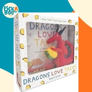 [100% Original Books] - Dragons Love Tacos Book And Toy Set by Adam Rubin (US edition, paperback)