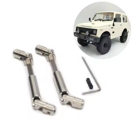 1/10 WPL C74 C-74 Jimny Warrior JA11 Steel Drive Shaft Universal Joint For RC Car Modified Metal Upg