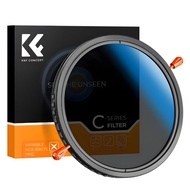 K&F Concept Nano-C ND2-ND32 (1-5 Stop) VND Filter and CPL Filter 2-in-1 for Camera Lens (37mm-82mm)