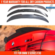 BMW F30 Carbon fiber spoiler dry carbon real carbon spoiler f30 accessories