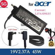 45W ALL Models for Acer Aspire Adapter 19V 2.37A (5.5 X 1.7  (3.0X1.0)